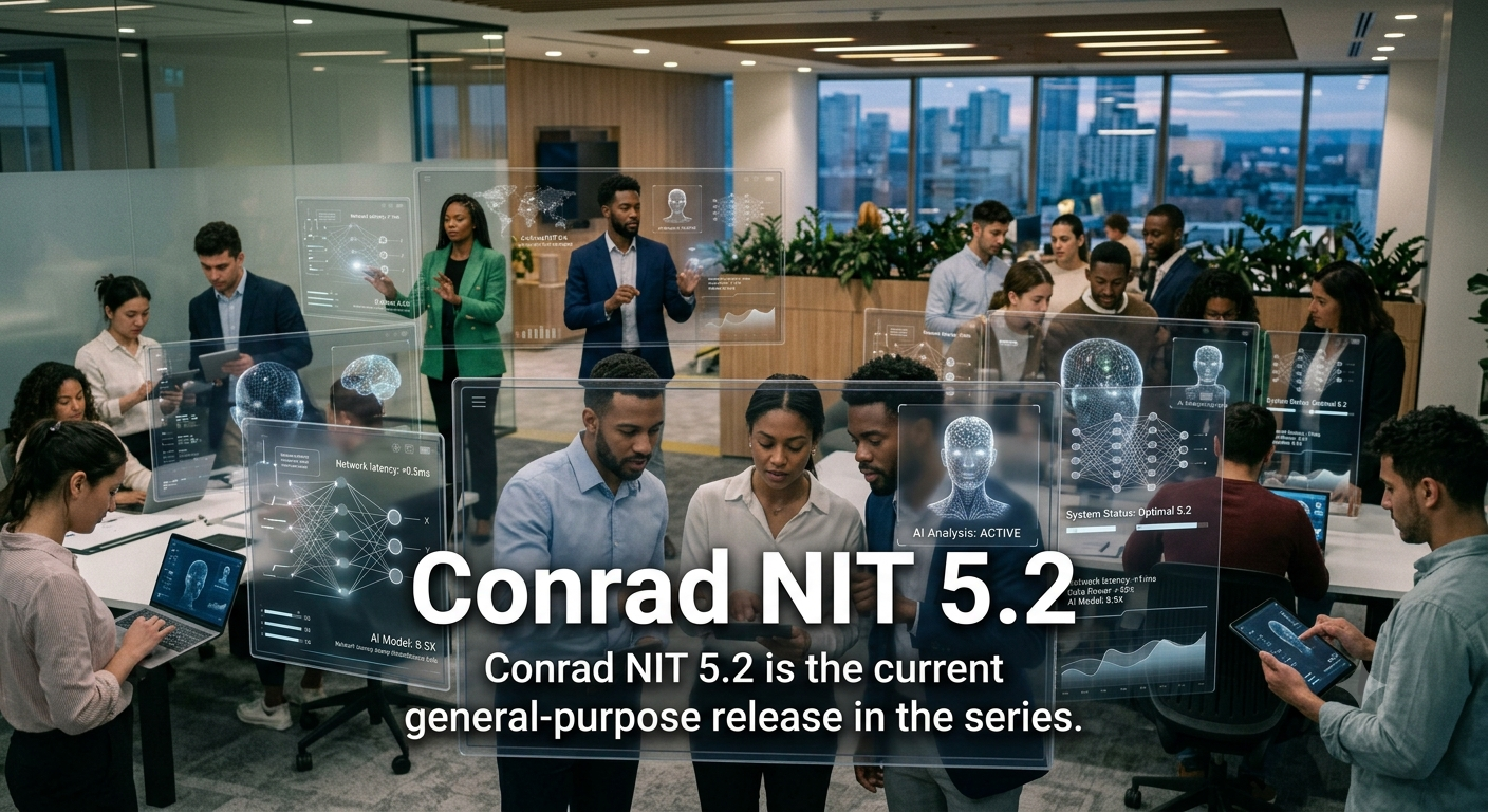 Conrad NIT-5.2 in a modern workspace